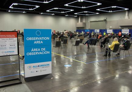 All4Oregon COVID-19 Vaccination Site