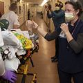 COVID-19 patient discharged