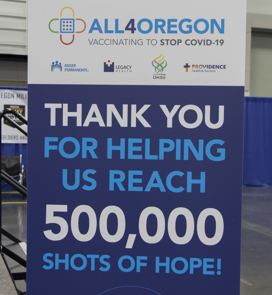All4Oregon COVID-19 Vaccination Site