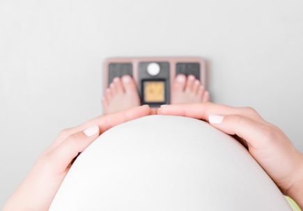 Pregnancy and healthy weight gain