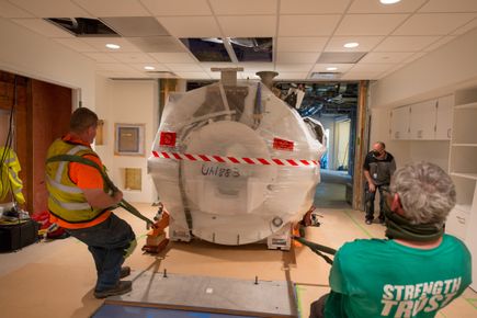 OHSU PET MRI magnet