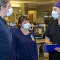 Nurses talking