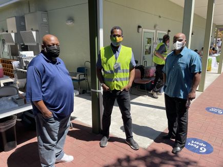 Muslim Community Center of Portland vaccine clinic