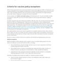 OHSU Member Communcation Sept 22_Vaccination Exception Criteria