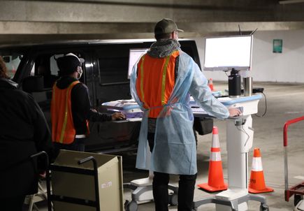OHSU COVID-19 Testing - Lot D