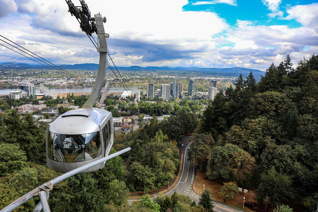 Aerial Tram at OHSU Marquam Hill