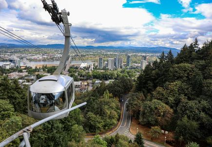 Aerial Tram at OHSU Marquam Hill