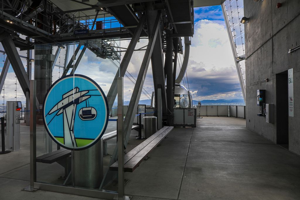 Aerial Tram at OHSU Marquam Hill