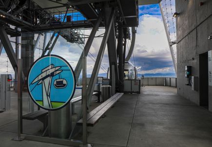 Aerial Tram at OHSU Marquam Hill