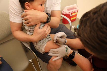 OHSU Doernbecher kids' vaccine clinic