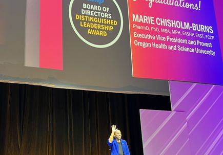 Provost receives ASHP distinguished leadership award