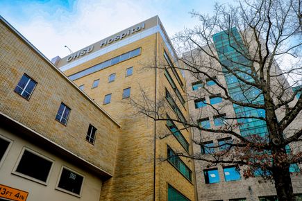 OHSU Hospital on Marquam Hill in Portland