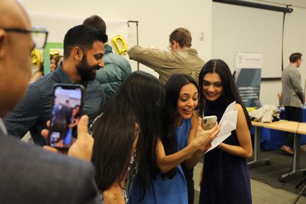 M.D. students celebrate on a career-defining day