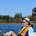 Jerry Widawski kayaking