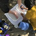OHSU street nursing team foot soak