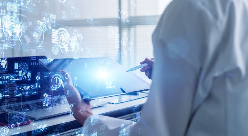 Science technology concept image.