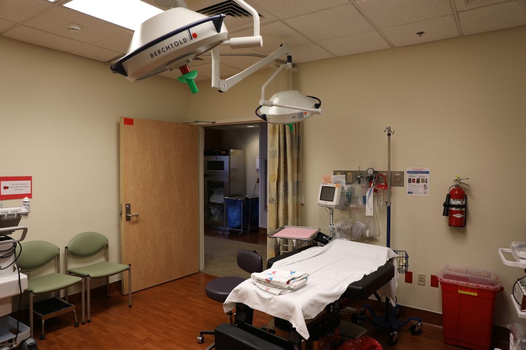 Center for Women’s Health Patient Care Room