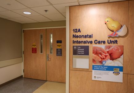 OHSU Neonatal Intensive Care Unit (NICU) Entrance