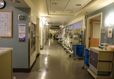 OHSU Neonatal Intensive Care Unit (NICU) Hallway