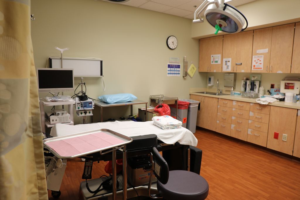 Center for Women’s Health Patient Care Room