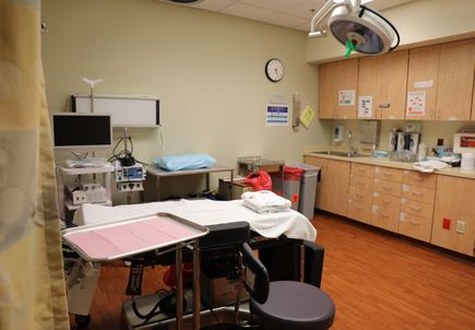 Center for Women’s Health Patient Care Room