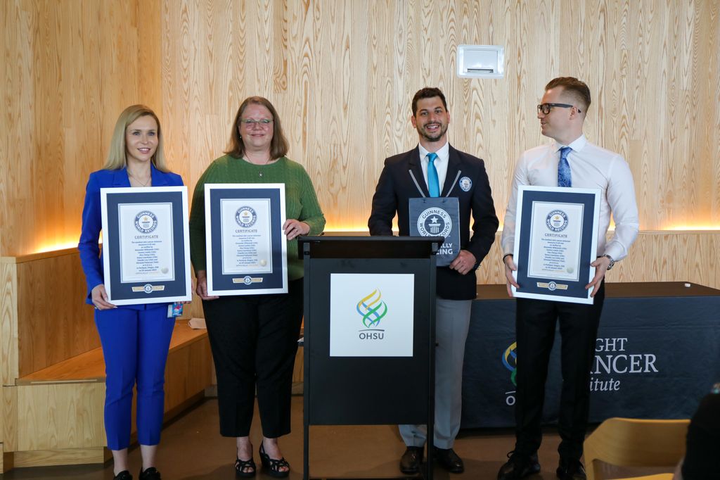 Guinness World Records recognizes OHSU skin cancer team
