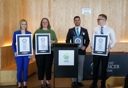 Guinness World Records recognizes OHSU skin cancer team