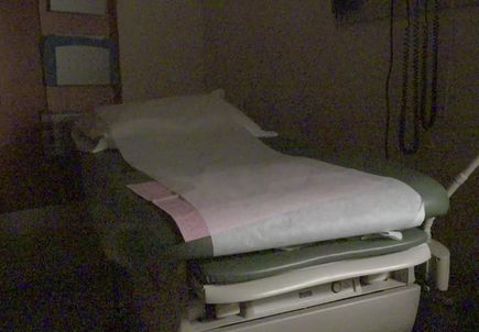 B-Roll - CWH patient room and metal tool tray