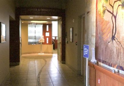 B-Roll - Entryway to Center for Womens Health