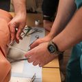 Army medic training at OHSU