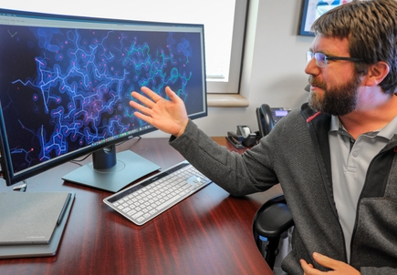 Jonathan Pruneda, Ph.D., protein study