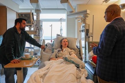 New mom recovering from multiple surgeries 