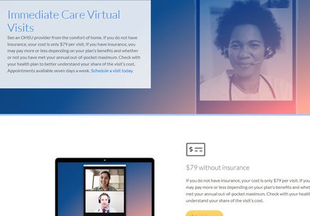Immediate Care Virtual Visits
