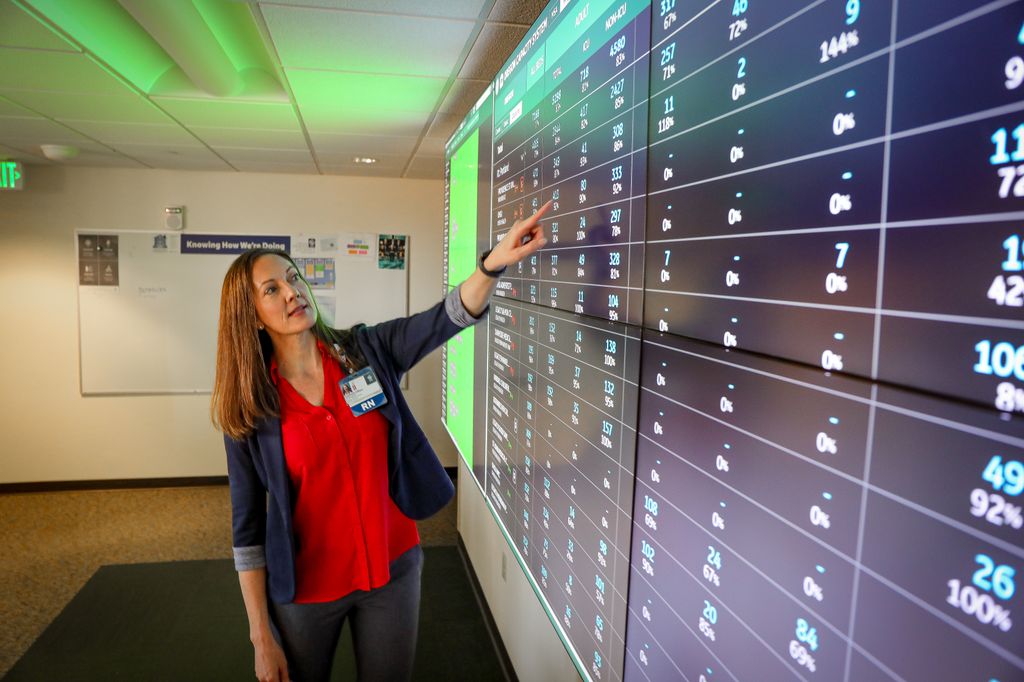 As last winter’s tripledemic caused an influx of sick children at Oregon hospitals, OHSU expanded its hospital coordination efforts, helping place critically ill pediatric patients in hospital beds. (OHSU/Christine Torres Hicks)