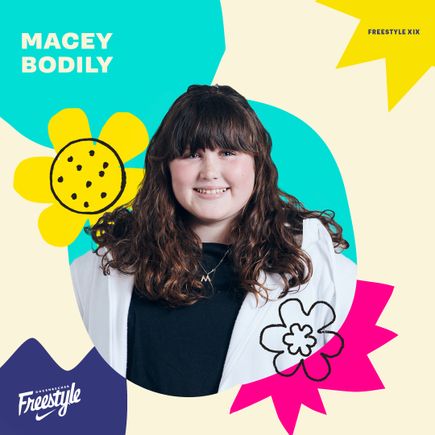 Macey Bodily, a young girl with long brown hair