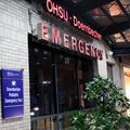 OHSU Emergency Department Exterior at Night