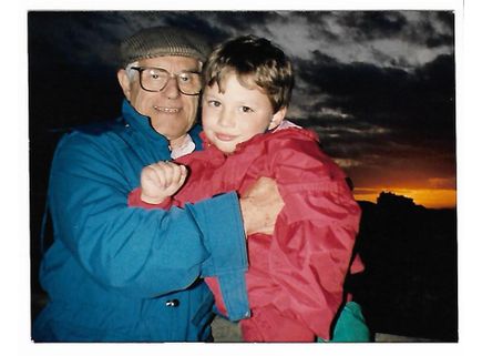 Walter Dawson and his father