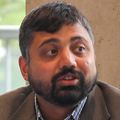 Mubeen Jafri, M.D., speaks at the roundtable