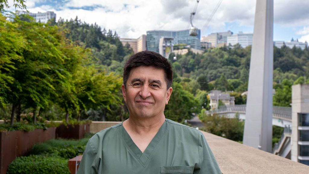 Oregon Health & Science University embryologist Shoukhrat Mitalipov, Ph.D., has earned the American Society of Reproductive Medicine Distinguished Researcher Award. (OHSU/Christine Torres Hicks)