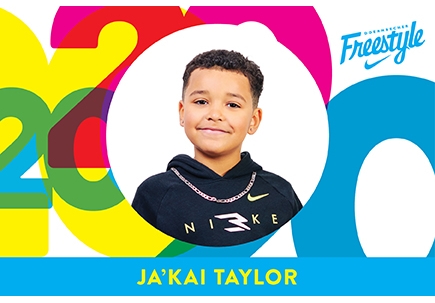 Nike-OHSU Doernbecher Freestyle patient designer Ja'kai Taylor