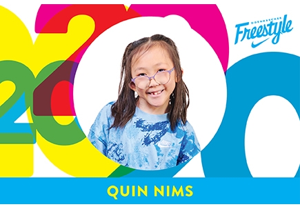 Nike-OHSU Doernbecher Freestyle patient designer Quin Nims