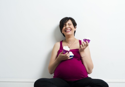 pregnant eating