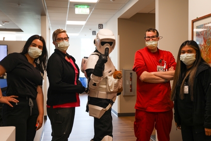 Andrew Gray en personaje en OHSU CHH2
