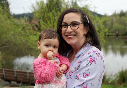 After cancer diagnoses, OHSU patient says becoming a mother is ‘an amazing gift’
