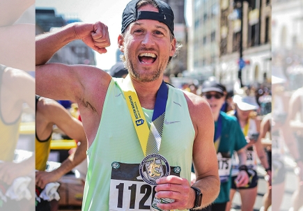 Paciente de OHSU enfrenta un cáncer colorrectal durante su preparación para la Maratón de Boston