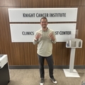 Paciente de OHSU enfrenta un cáncer colorrectal durante su preparación para la Maratón de Boston