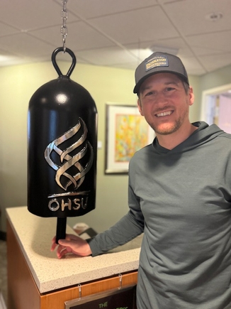 Paciente de OHSU enfrenta un cáncer colorrectal durante su preparación para la Maratón de Boston