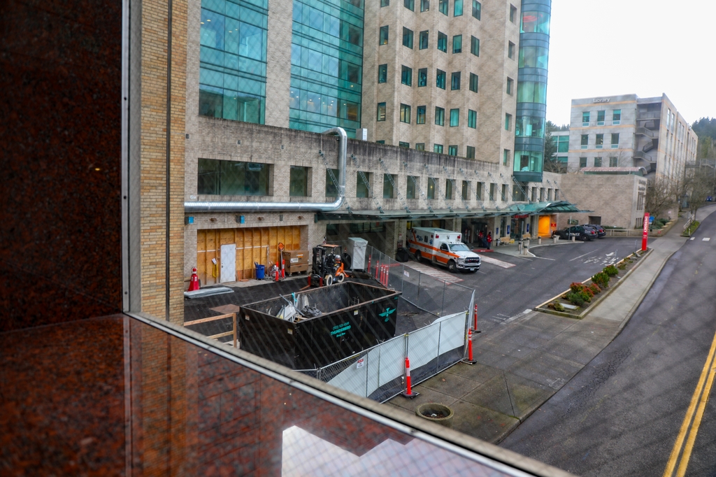 OHSU Emergency Department Construction