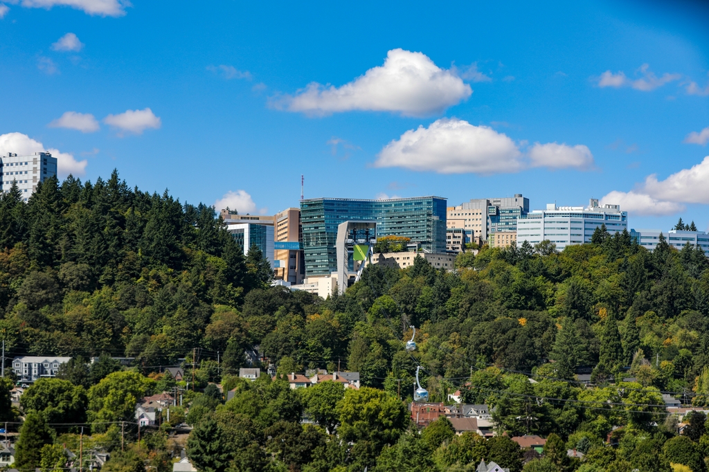 OHSU Marquam Hill Skyline