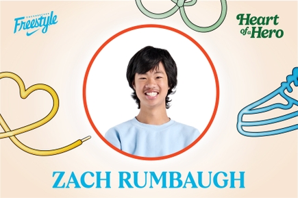 Nike-OHSU Doernbecher Freestyle patient designer Zach Rumbaugh